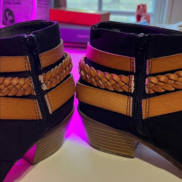 Just Fab Ankle Booties - Picture 3 of 7